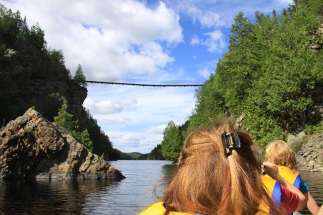 La passerelle suspendue